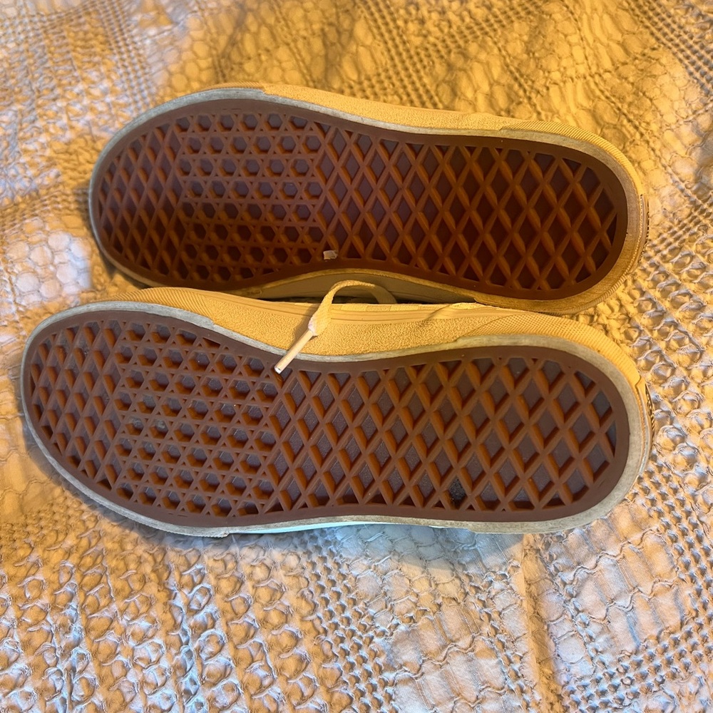 Vans Youth White Checkered Shoes - Picture 2 of 3